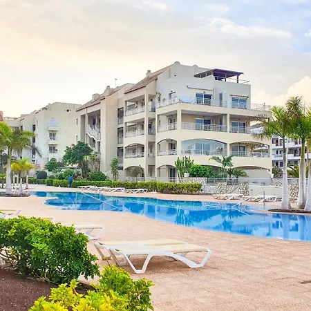 Ocean View & Sunset Palm-mar, Pool, Parking דירה *